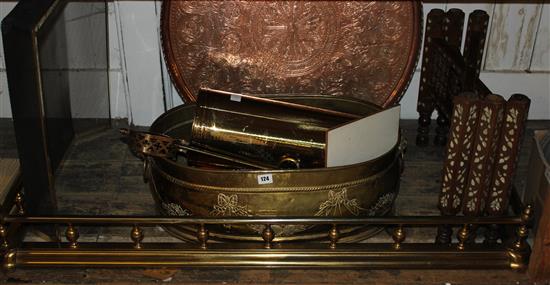 Quantity of copper and brass